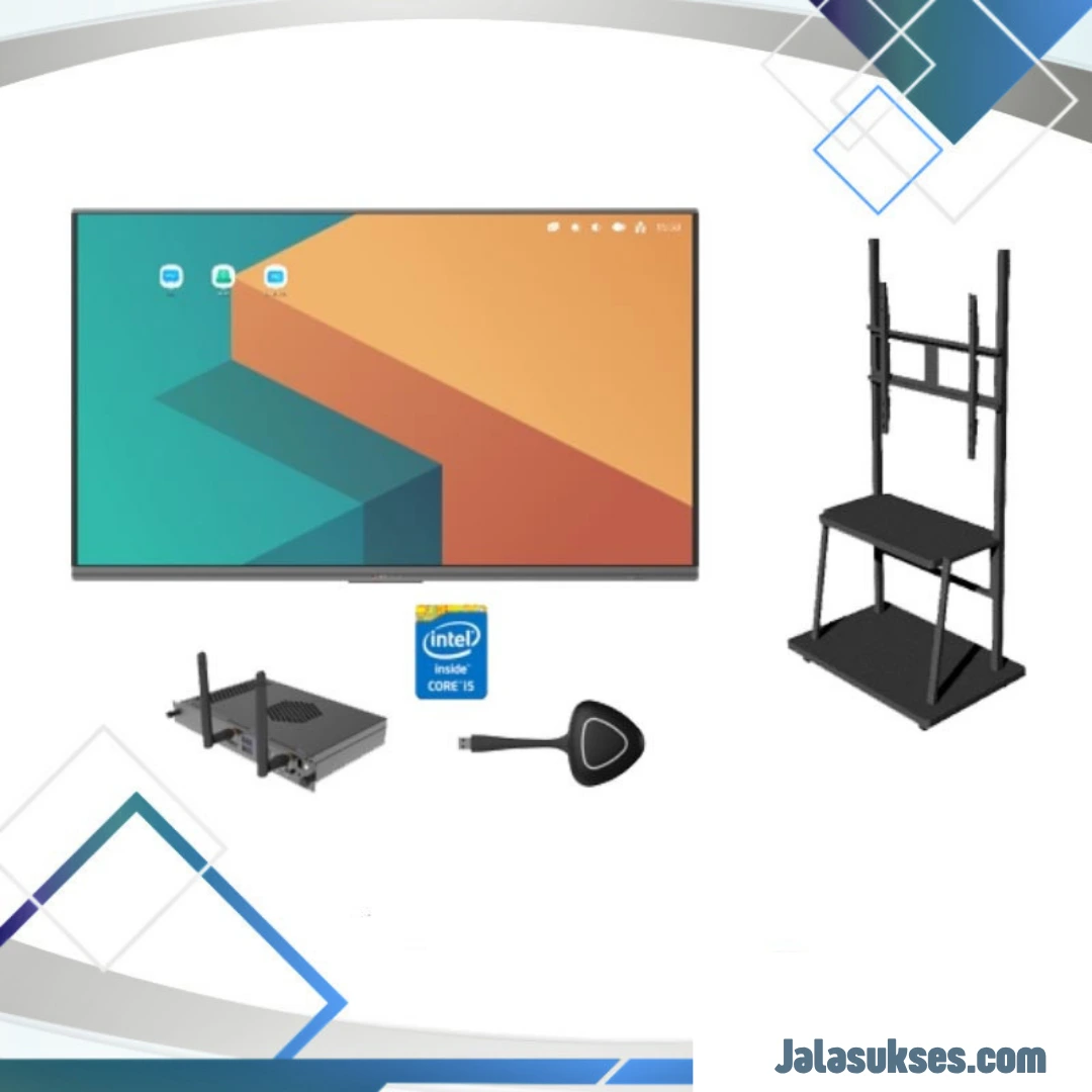 Interaktive Flat Panel 86 Inch 4K UHD-V3, OPS (8-256 i7), Stand ...